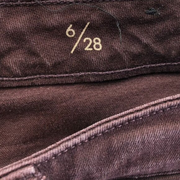 Liverpool Women Jeans Size 6/28 Slim Fit High Rise Ankle Skinny Leg Brown Casual - Picture 4 of 16